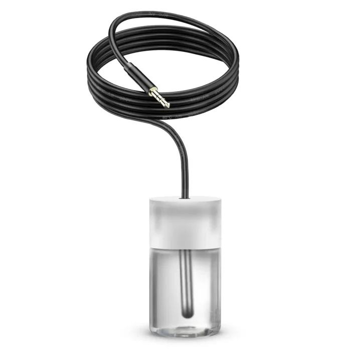 Glycol buffer bottle with temperature probe accessory for MarCELL monitoring systems.