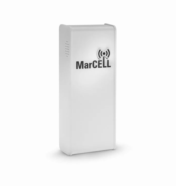 MarCELL Multisensor device for monitoring temperature, humidity, and power remotely.