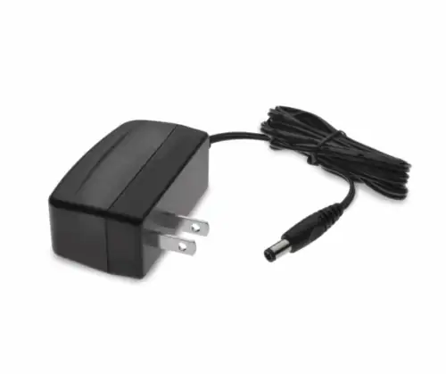 AC power supply adapter for MarCELL monitoring systems.